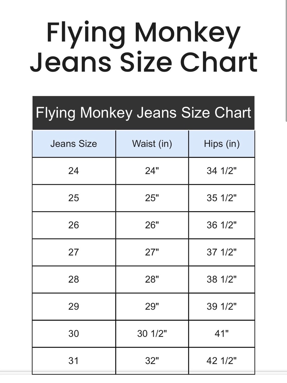 flying monkey Women's Wide-Leg Cuffed Blue Jeans - Picture 7 of 7